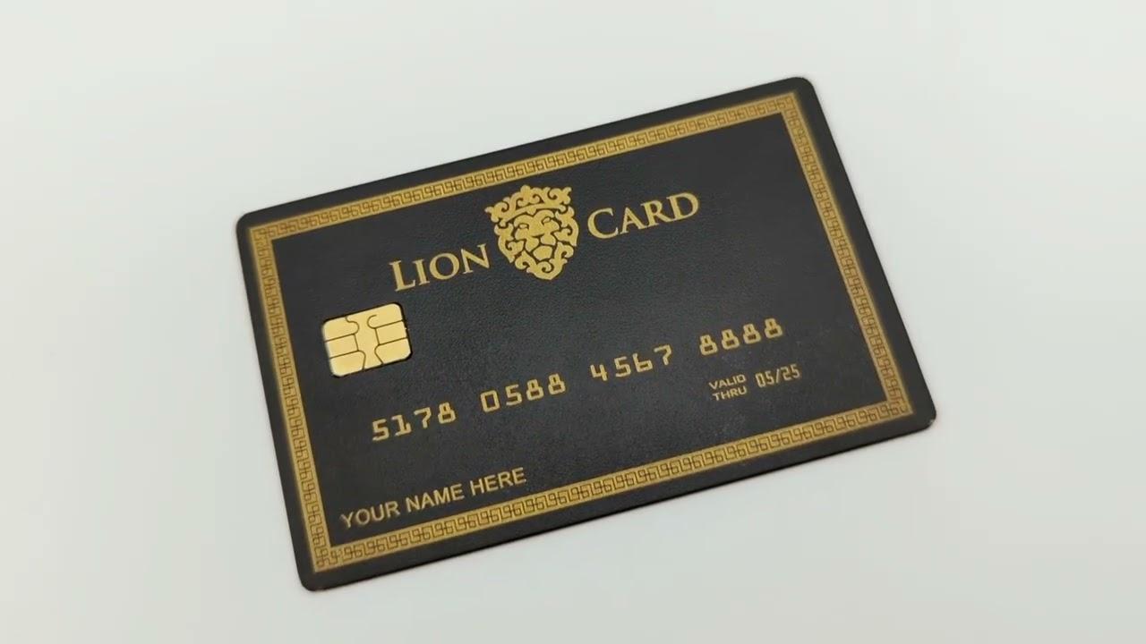 Lion Card