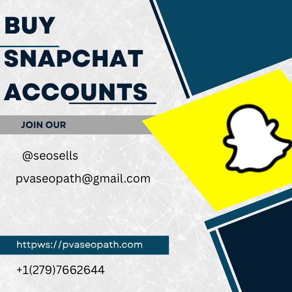 Buy Snapchat  Accounts