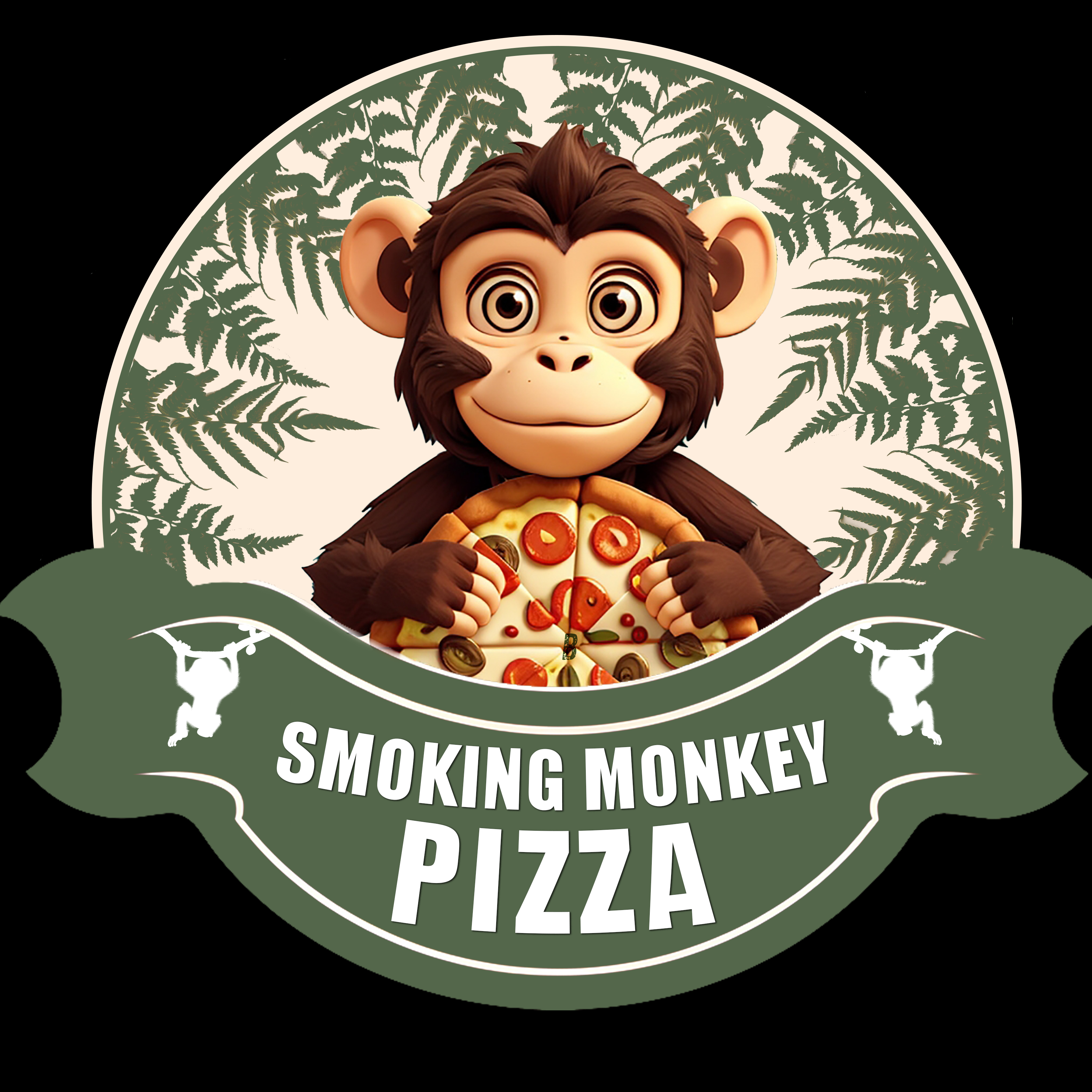 Smoking Monkey Pizza