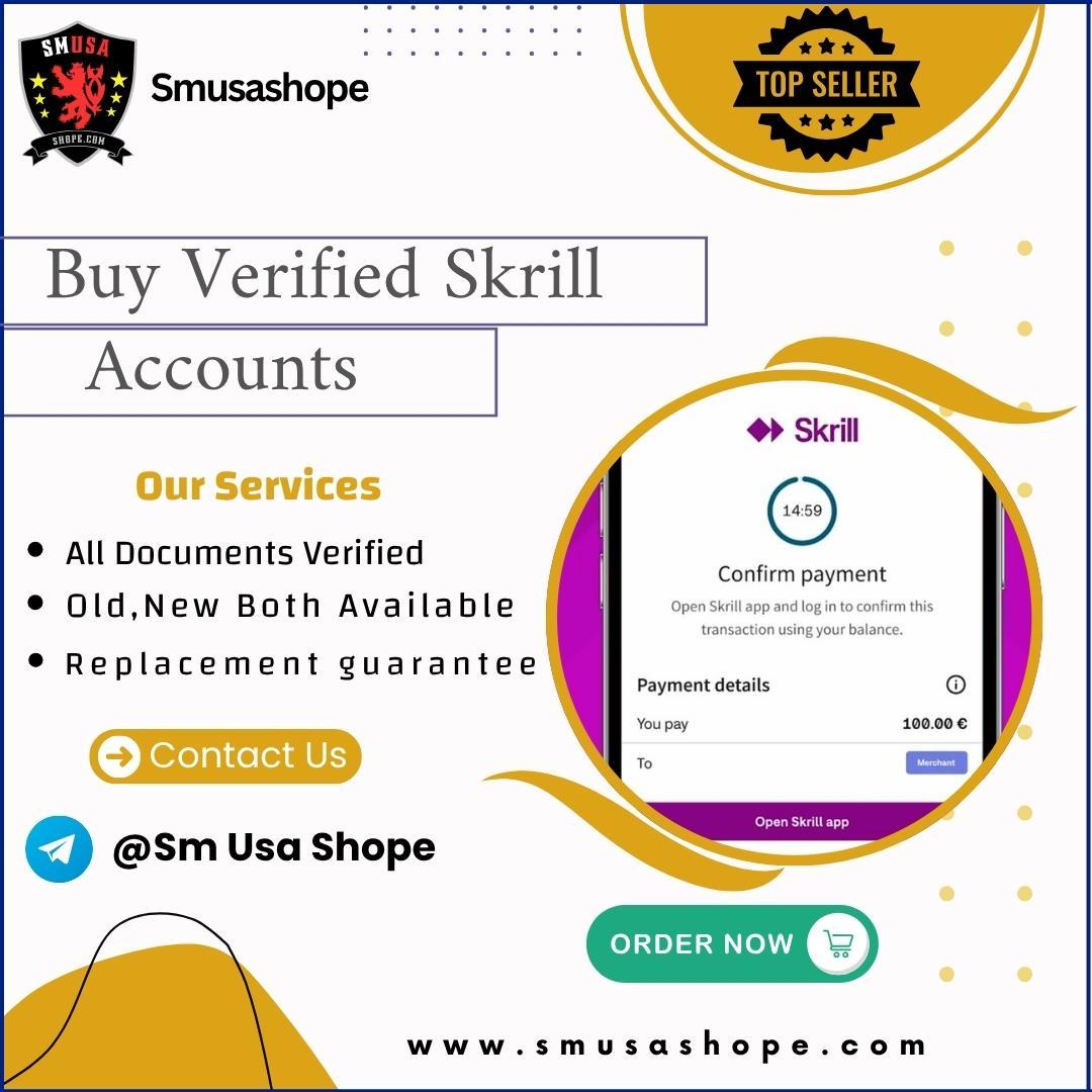 Buy Verified  Skrill Accounts